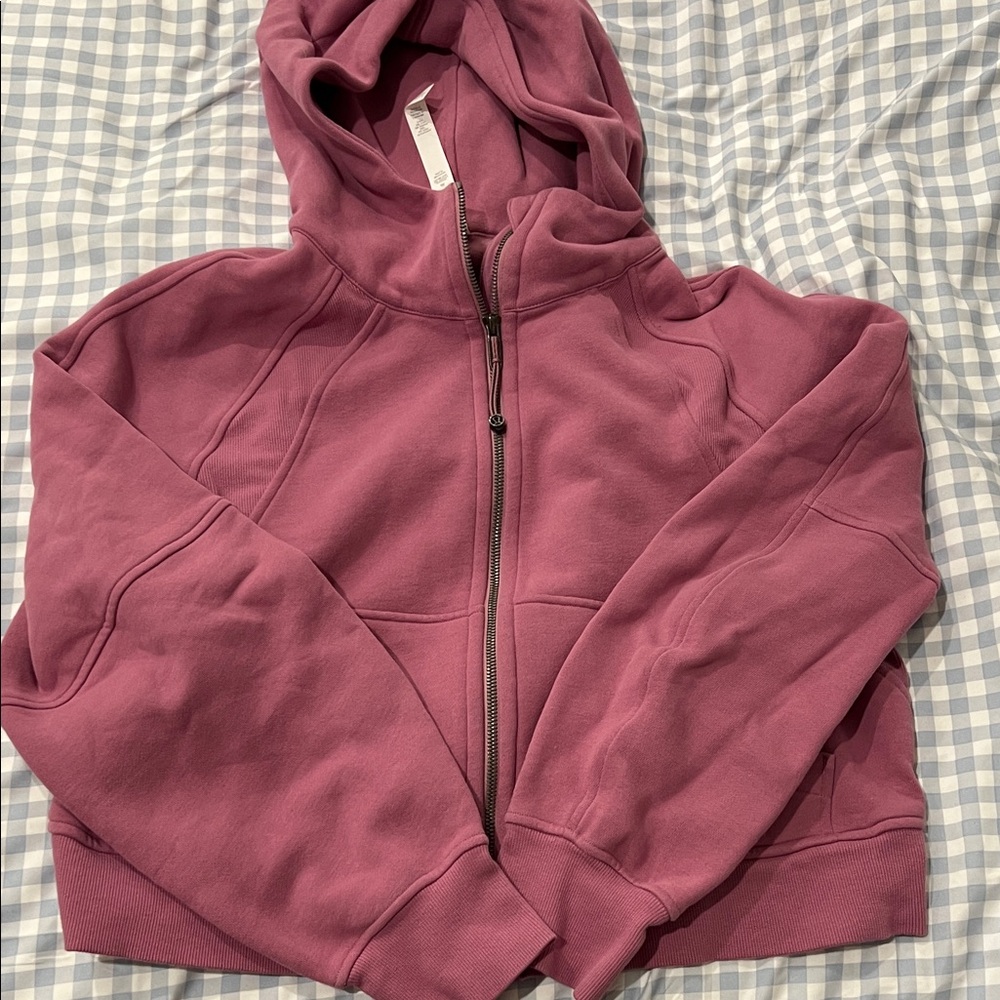 Lululemon Purple Zip-Up Hoodie